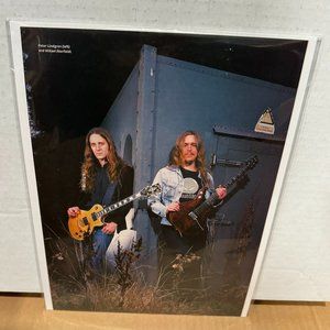 OPETH - Mikael Akerfeldt & Peter Lingren - 2003 Photo Print Advertisement